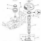 F40ESRA/F40MJHA/F40TLRA/F30TLRA/F40MSHA/F40MLHA Масляный насос