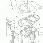 F25MSHA/F25TLRA/F25ELHA/F25MLHA/F25ELRA/F25ESHA/F25ESRA Маслянный поддон