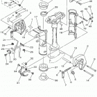 F4MSHA/F4MLHA Кронштейн крепления к транцу
