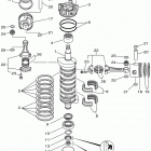 150TXRA Коленчатый вал и Поршень