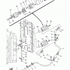 F100TXRZ/F100TLRZ/F80TLRZ Топливная магистраль