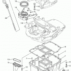 F115TLRZ/F115TXRZ/LF115TXRZ Маслянный поддон
