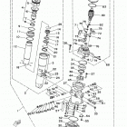 C40TLRY/C50TLRY Power trim tilt assembly