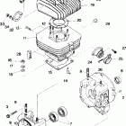 W877527 TRAIL BOSS Crankcase and cylinder assembly