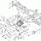 W877828 CYCLONE Engine and muffler mounting