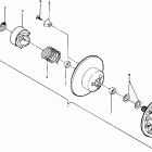 W878127 TRAIL BOSS 4X4 Driven clutch assembly