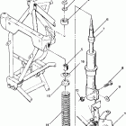 W877527 TRAIL BOSS Strut assembly