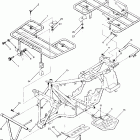 W878027 TRAIL BOSS 4X4 Frame assembly with racks