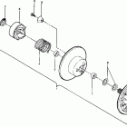 W878027 TRAIL BOSS 4X4 Driven clutch assemble