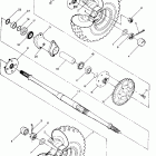 W877828 CYCLONE Rear wheel drive assembly