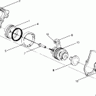 W877527 TRAIL BOSS Brake caliper assembly