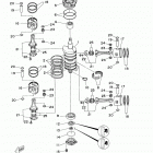 C115TXRY/C115TLRY Коленчатый вал и Поршень