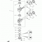 15MLHY/15MSHY/9.9MLHY/9.9MSHY Коленчатый вал и Поршень