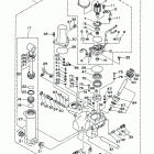 P60TLHX Power trim tilt assembly 1