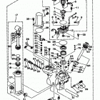 C60TLRX Power trim tilt assembly