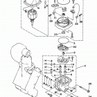 L130TXRX/115TJRX/S115TLRX/S130TXRX/S130TLRX/S115TXRX/130TLRX Power trim tilt assembly 2