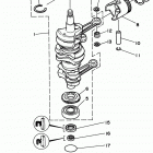 70TLRU Коленчатый вал и Поршень