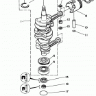P60TLHU Коленчатый вал и Поршень