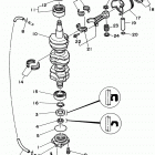 E75MLHV Коленчатый вал и Поршень