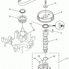 F25MLHX/F25ESHX/F25TLRX/F25MSHX/F25ELHX/F25ELRX Масляный насос