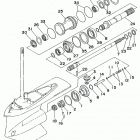 DX150TLRX Lower casing drive 2a