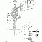 C40TLRX Коленчатый вал и Поршень