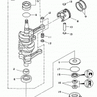 25MLHV3/25MSHV3 Коленчатый вал и Поршень