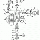 V200TLRW Коленчатый вал и Поршень