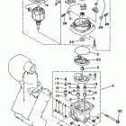 V225TLRW Power trim tilt assembly 2