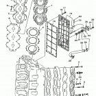 V200TLRW Цилиндр и картер 2