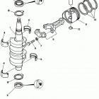 T9.9ELHU/T9.9MXHU/T9.9ELRU/T9.9MLHU/T9.9EXHU Коленчатый вал и Поршень