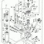 C60TLRV Power trim tilt assembly
