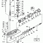 F50TLRU/T50TLRU/F50TLHU Lower casing drive 1  (t50)