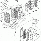 E60MLHU Блок цилиндров