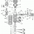 225TLRU Коленчатый вал и Поршень