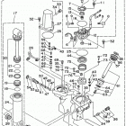 P75TLHU Power trim tilt assembly 1