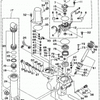 P60TLHU Power trim tilt assembly 1
