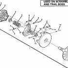 W867527 TRAIL BOSS Drive clutch assembly.
