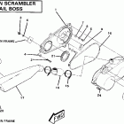 W867027 SCRAMBLER Clutch cover assembly.