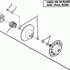 W867527 TRAIL BOSS Driven clutch assembly.