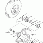 W867527 TRAIL BOSS Front wheel assembly-trail boss