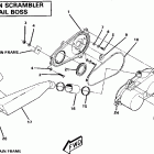 W867527 TRAIL BOSS Clutch cover assembly.
