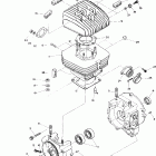 W867027 SCRAMBLER Crankcase and cylinder assembly