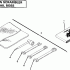 W867027 SCRAMBLER Tool kit assembly.