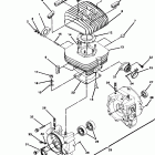 W867527 TRAIL BOSS Crankcase and cylinder assembly