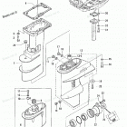 M8B Drive Shaft Housing, Gear Case