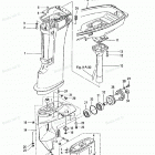 M15C Drivershaft Housing, Gear Case