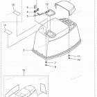 NSD50B2 Top Cowl, Motor Cover Upper
