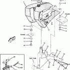 W857027 SCRAMBLER Fuel tank assembly-scrambler