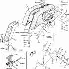 W857027 SCRAMBLER Fuel tank assembly-trail boss